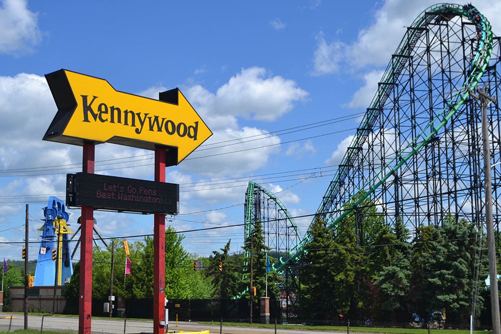 Kennywood Main Entrance