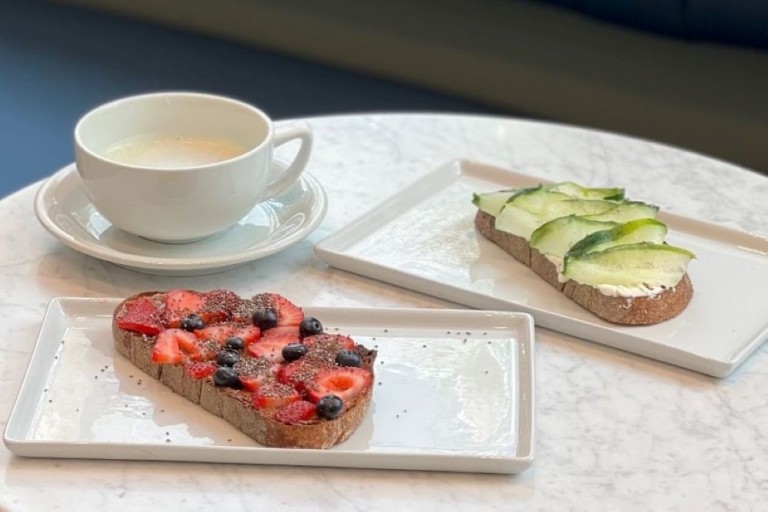 European Inspiration James Cafe Brings HighEnd Coffee and Healthy Eats to The Strip District