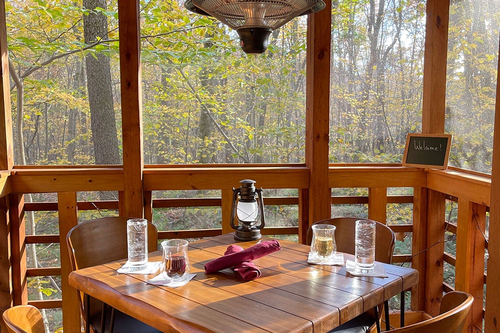 Foodie Road Trip Where You Can Enjoy Elevated Dining In The Treetops Pittsburgh Magazine
