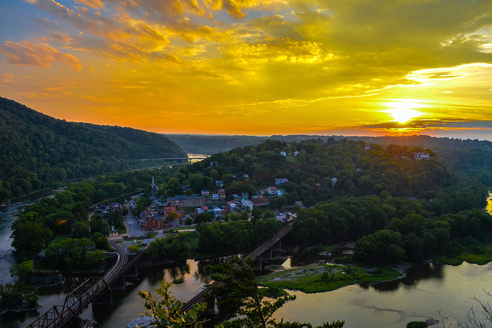 Md Heights Overlook Of Harpers Ferry Credit National Park Service