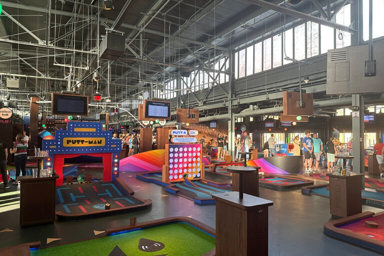 Which New Strip District Mini-Golf Bar Is a Hole-in-One? | Pittsburgh ...