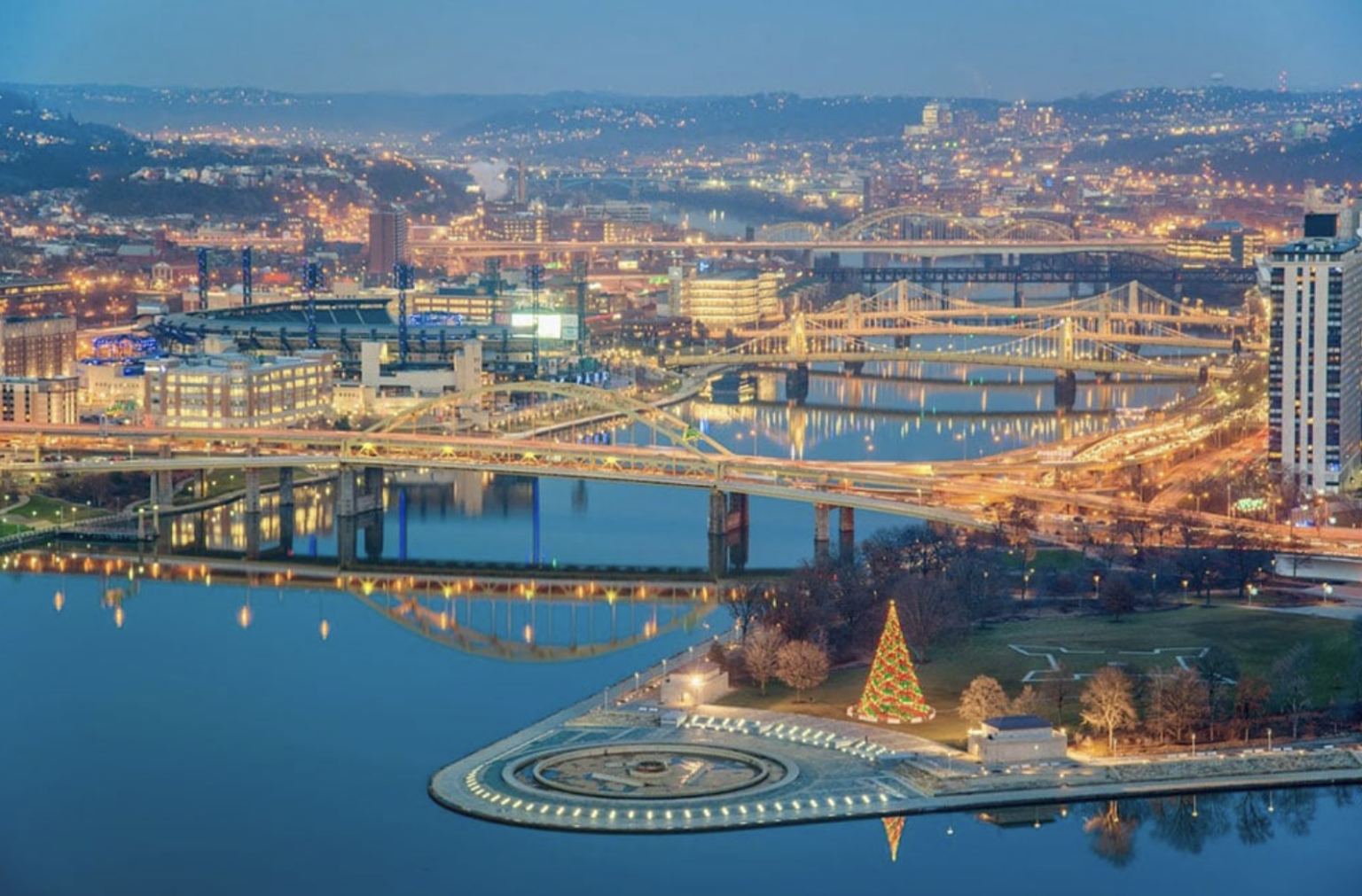 Christmas Tree at Pittsburgh’s Point Will Shine Again Pittsburgh Magazine