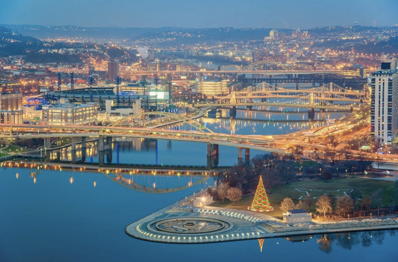 Christmas Tree at Pittsburgh’s Point Will Shine Again Pittsburgh Magazine