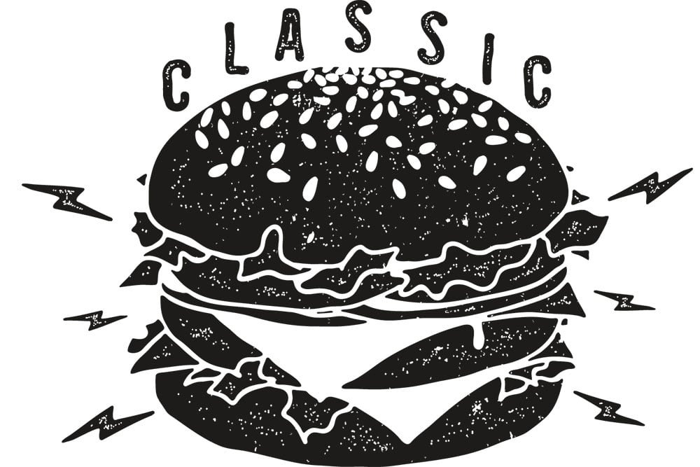 Burger Classic Black