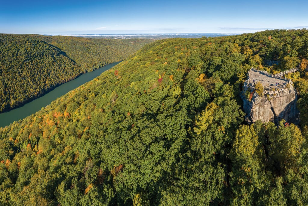 Morgantown Wv Coopers Rock State Forest Shutterstock