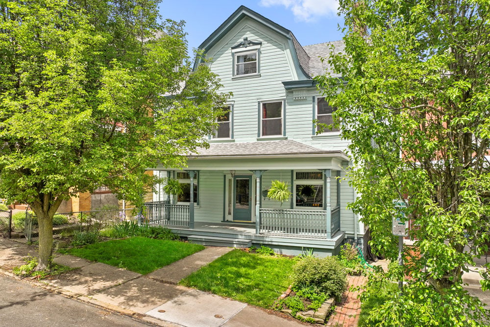 Front Of Home With Large Porch