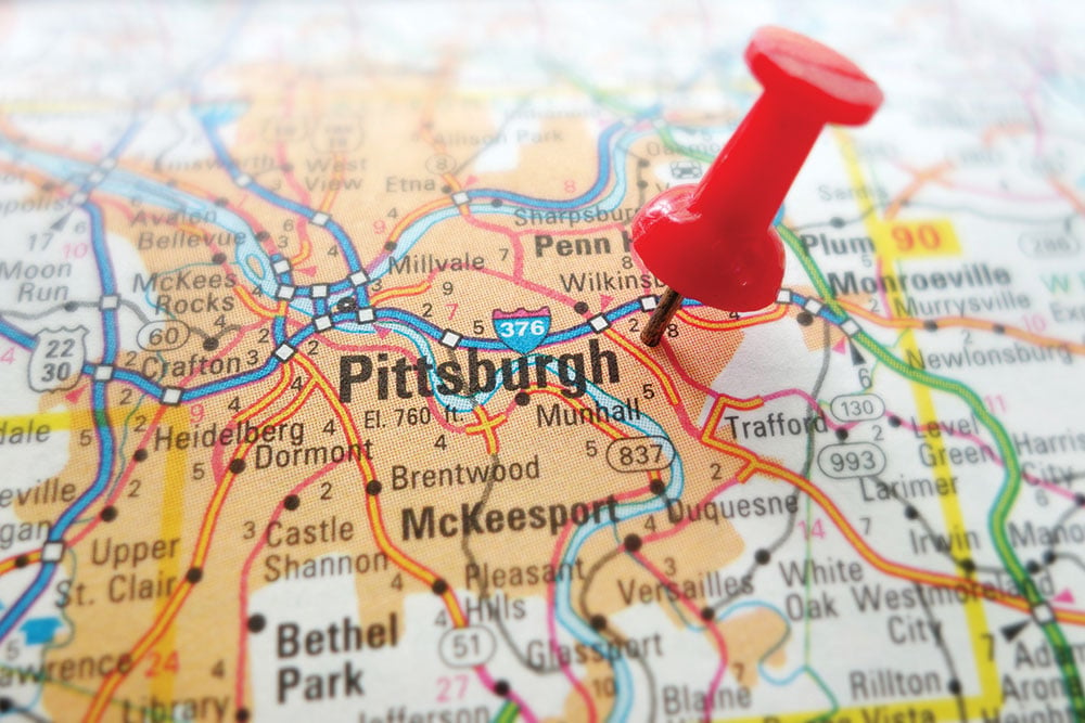 Pittsburgh Map