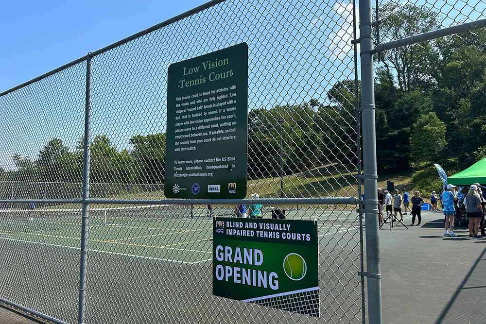 Blind and Low Vision Tennis Courts Are Now Open Across Pittsburgh