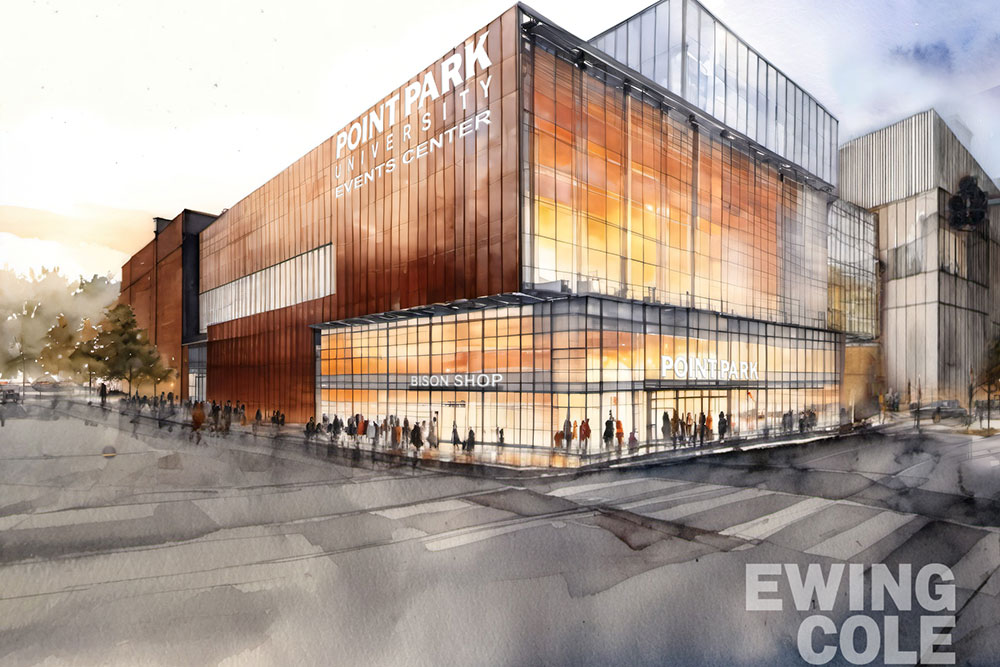 Downtown Community Events Center Rendering