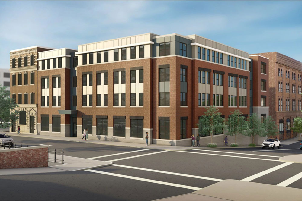 Uptown Flats Rendering 2 Fifth Avenue And Stevenson Street