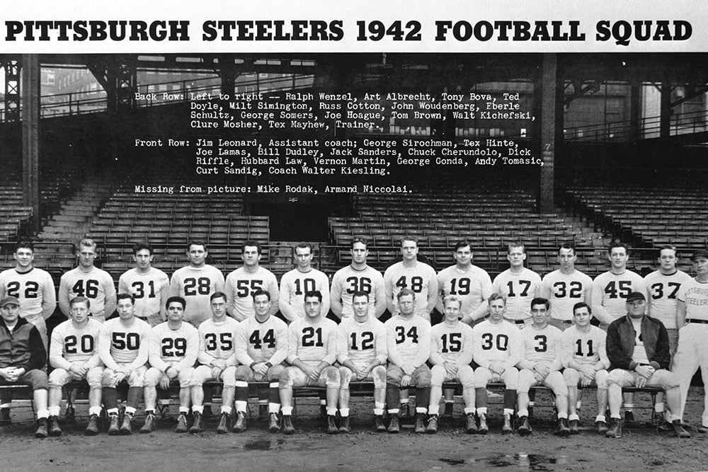 Steelers 1942 Courtesy Pittsburgh Steelers