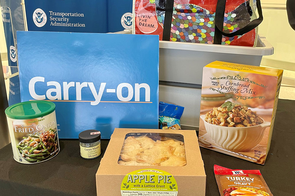 Thanksgiving Foods In Carry On Bags