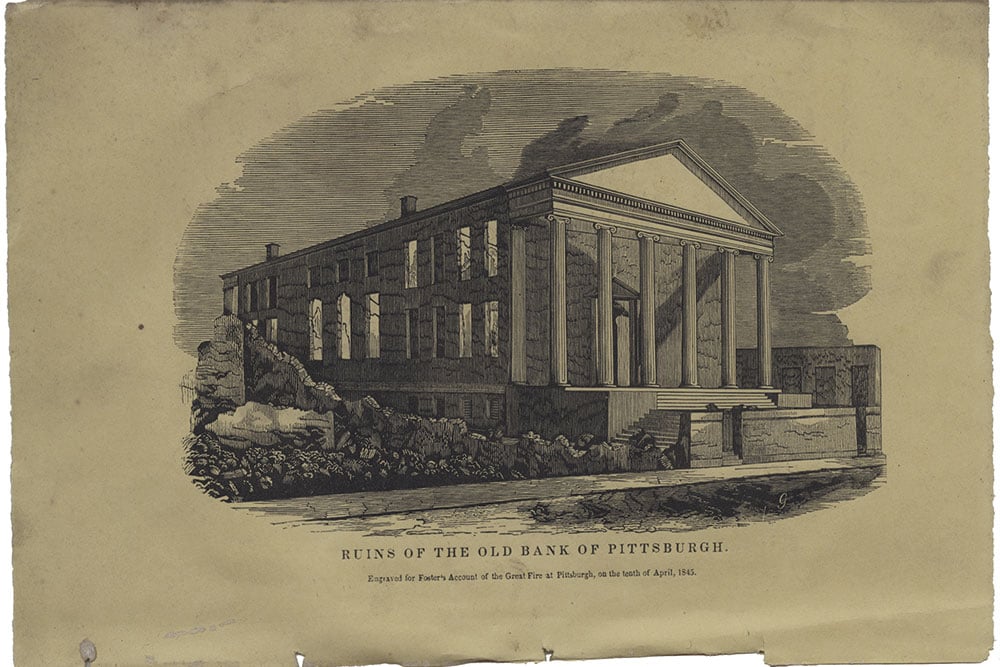 Ruins Of Old Bank Pittsburgh