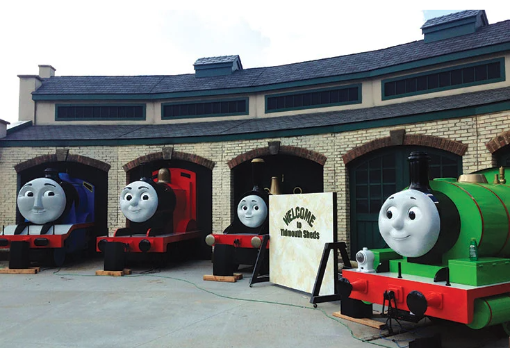 Thomas Train Engine Kennywood Courtesy