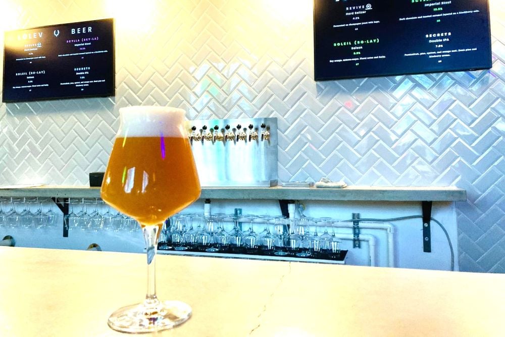 Lolevbeerglass