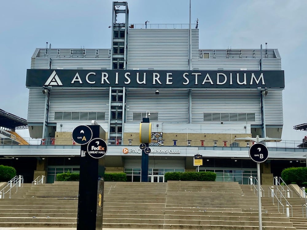 Another Front View Of Acrisure Stadium