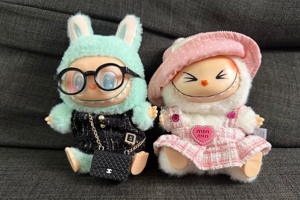February 2025, San Jose Del Monte, Bulacan: Labubu Pop Mart Monster Doll Toys