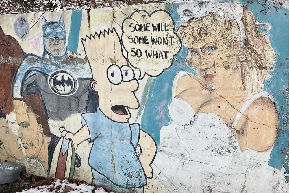 Irwin Pizza Hut Mural
