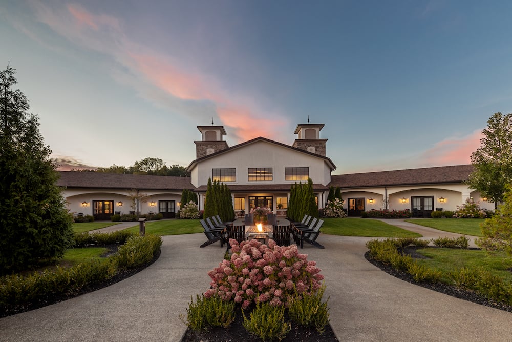 Casa Courtyard Dusk