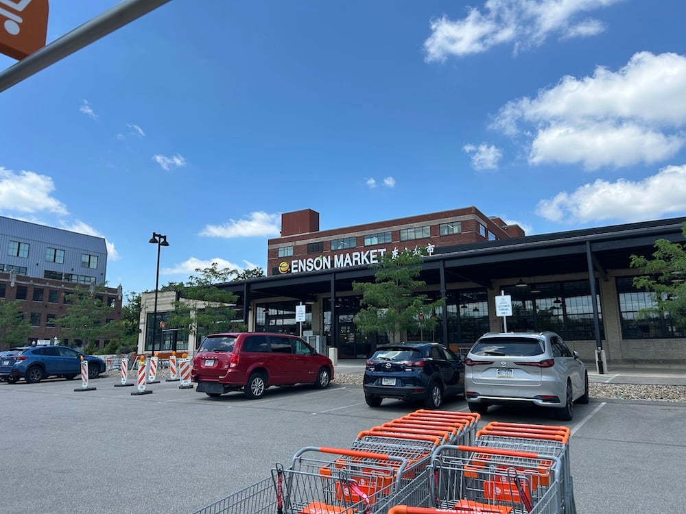 Enson Market From Parking Lot