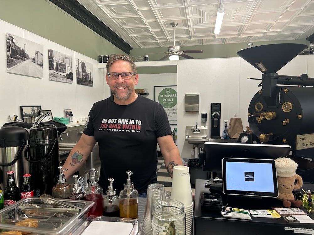Compass Coffee and Eric Hodos