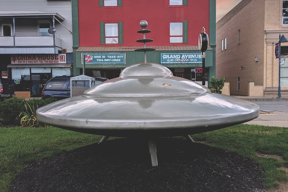 Saucer Mars Pennsylvania