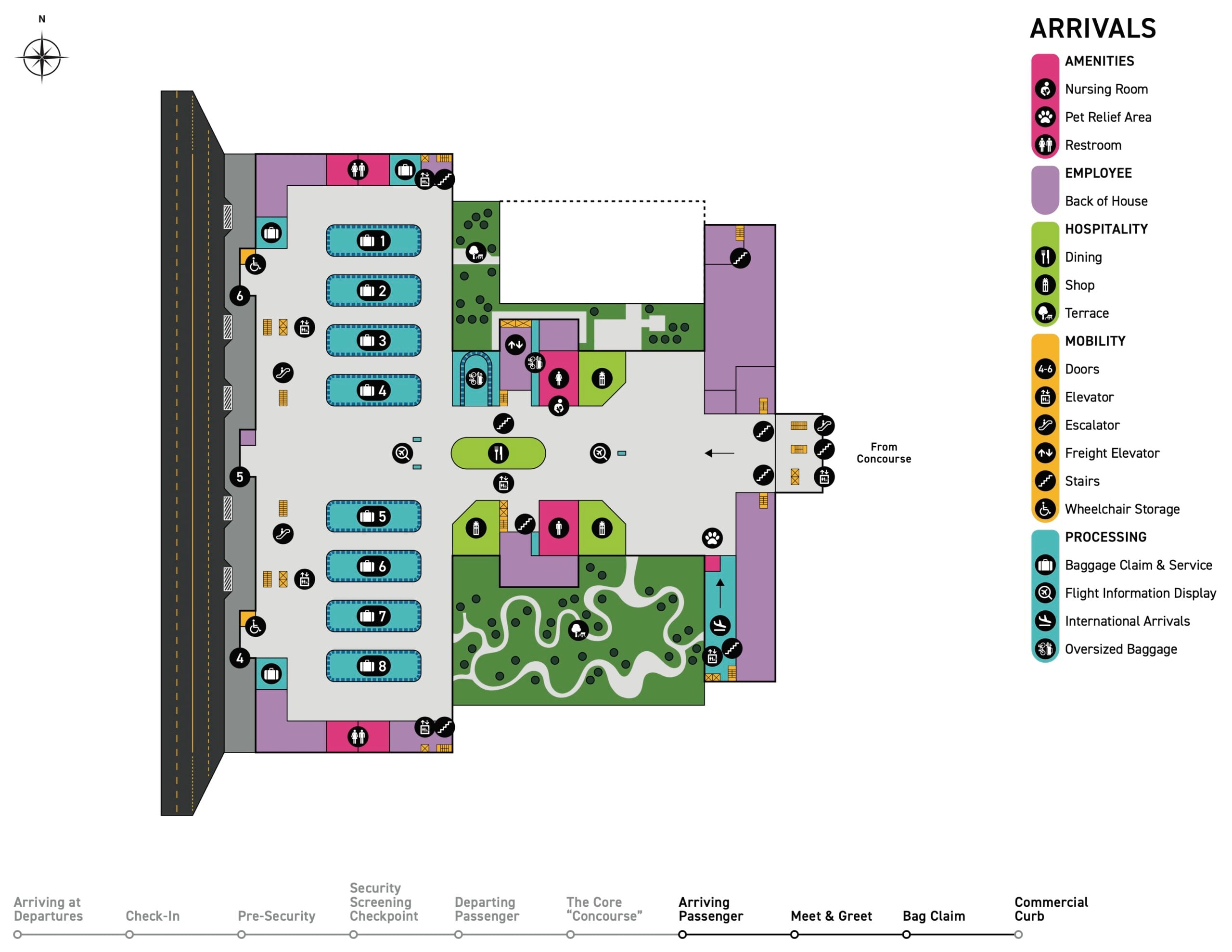 Your Guide to the New Terminal at Pittsburgh International Airport