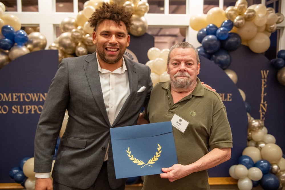 Donald Baker Of The Veterans Parsonage With Connor Heyward 1