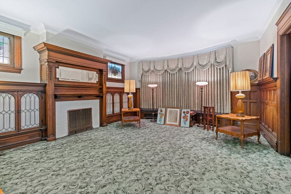 A Grand Funeral Home Turned Residence — But It's Not Spooky
