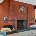 Living Room Fireplace 1801 Kent Road 14