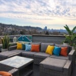 Roof Top Skyline View Color