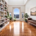 Library Virtually Staged