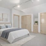 Garage Apartment Bedroom Virtually Staged 1