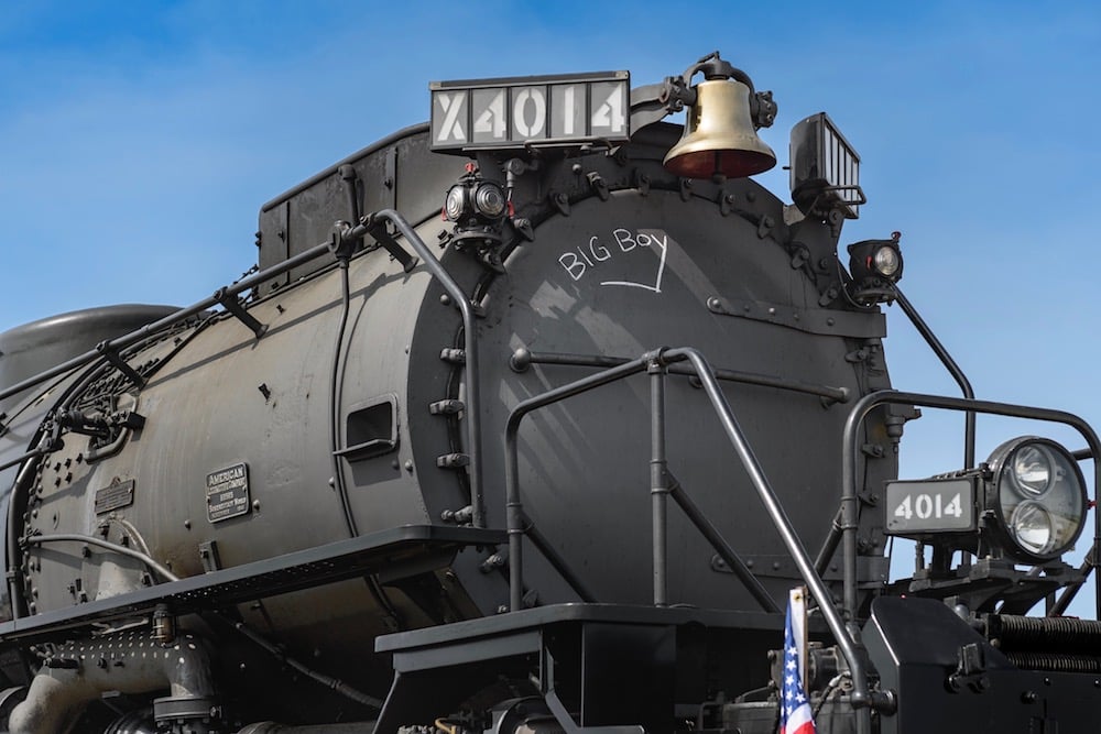 Rochelle, Il 9/8/24: Top Of Big Boy Locomotive In Static Display