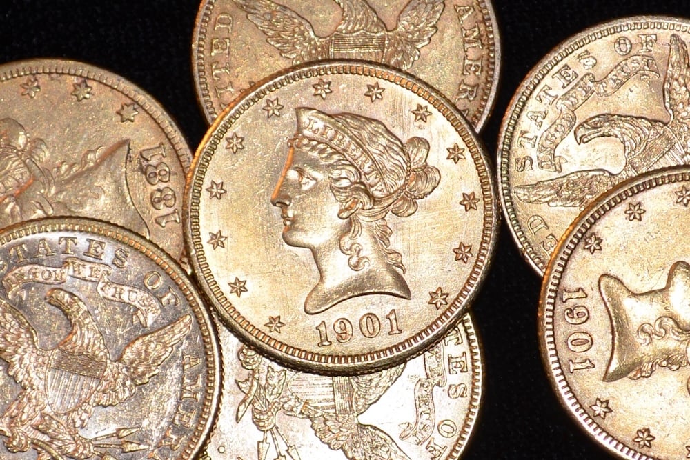 Vintage Us Gold Coins