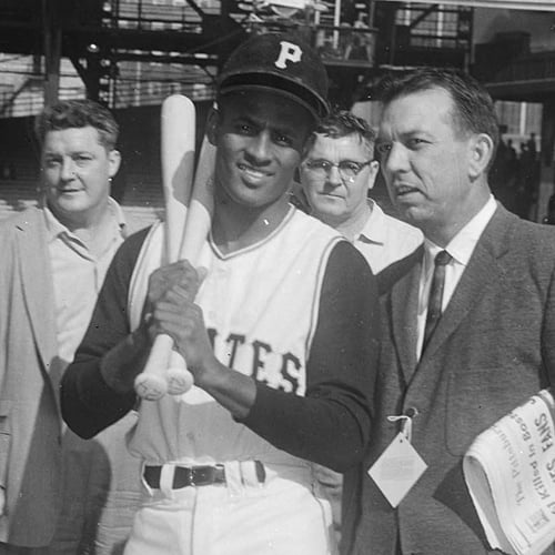 Teenie Harris, Pittsburgh Pirates baseball player Roberto Clemente (Circa  1965)