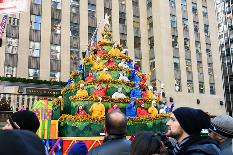 She Spends her Holiday Singing in the Macy's Thanksgiving Parade