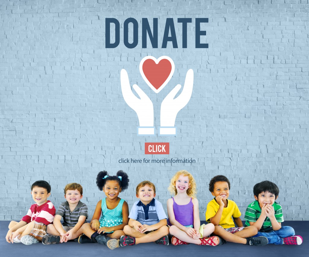 Donate Charity Give Help Offering Volunteer Concept