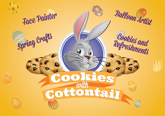 Cookies With Cottontail Banner