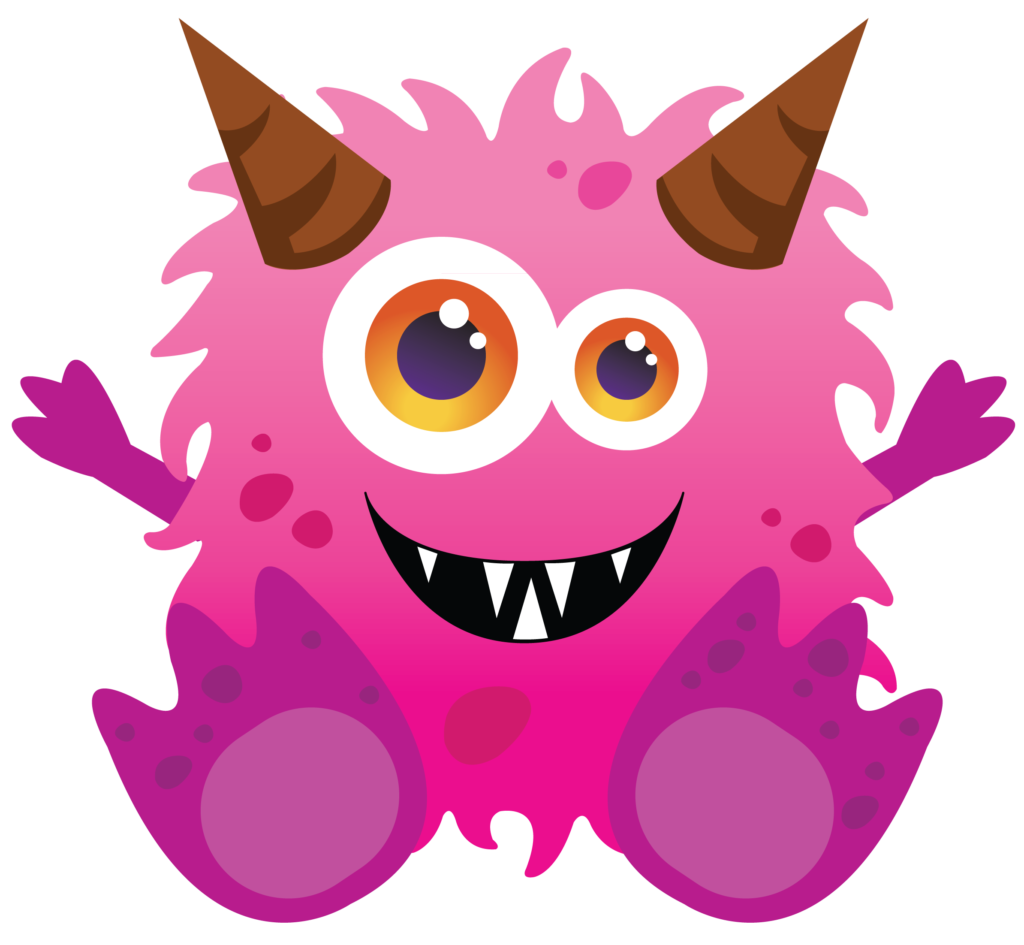 Halloween Monster Clipart Don't Push the Button -  Israel