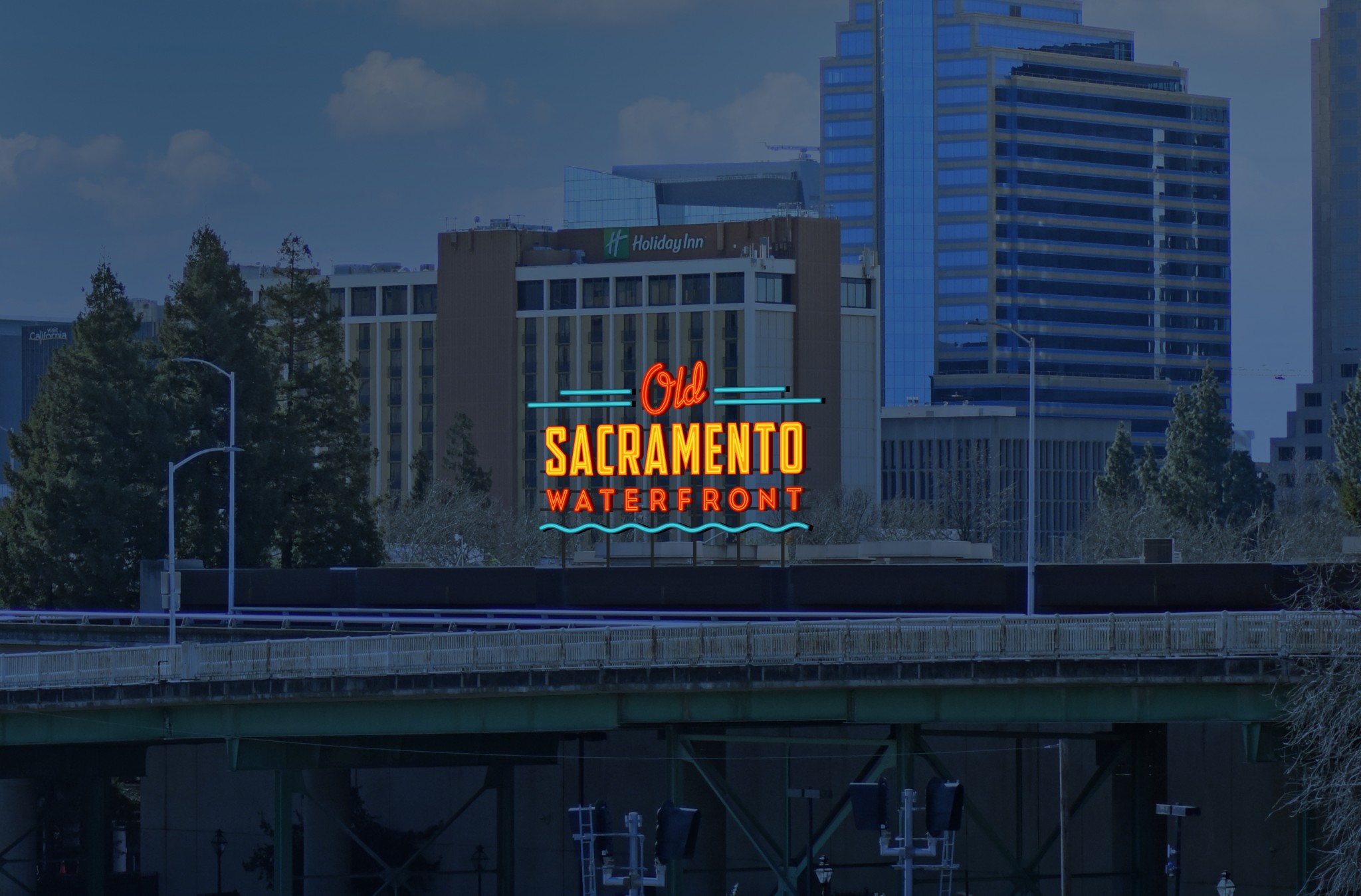 A new neon sign will soon light up Old Sacramento Waterfront Sactown