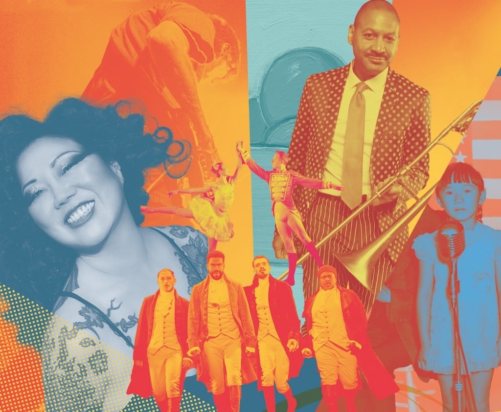 Fall Arts Preview cover featuring various acts