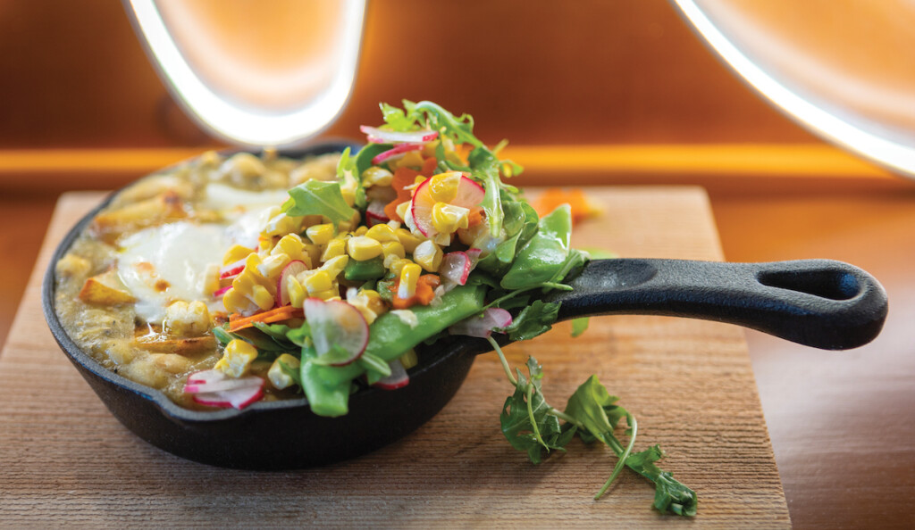 Mother Chile Verde in Cast-Iron Skillet