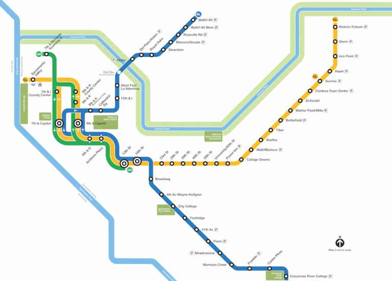 Putting His Stamp on Maps - Michael Calcagno and SacRT - Sactown Magazine