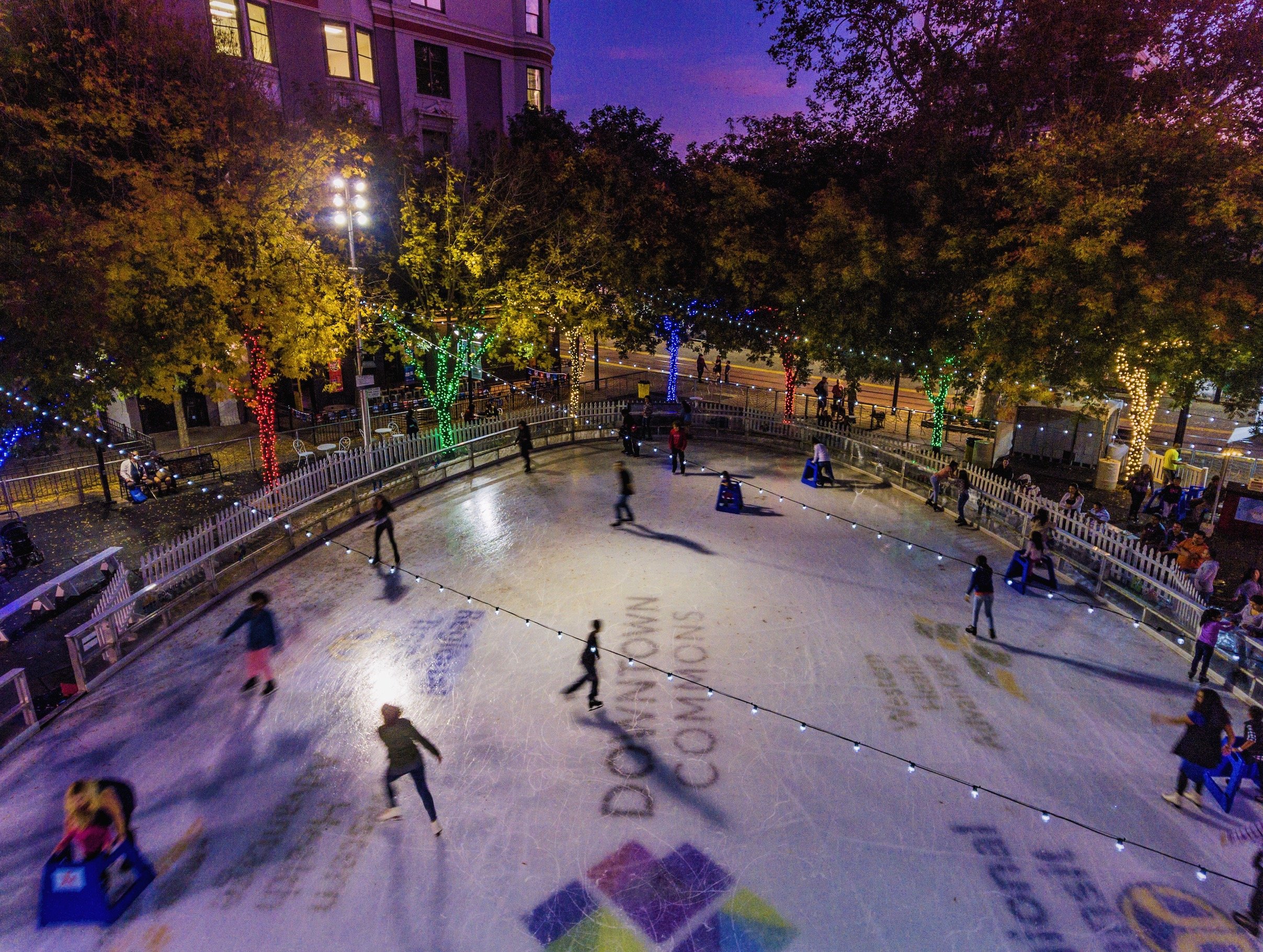 Woodland Hills Ice  Outdoor Winter Ice Rink