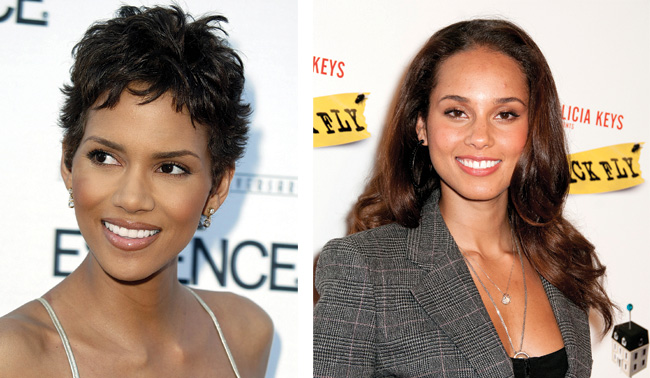 alicia keys natural curly hairstyles