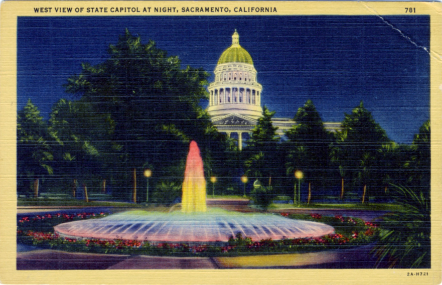 Fountain Postcard