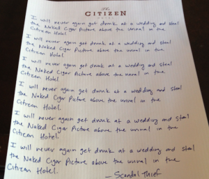 Nude art heist hits Citizen Hotel’s Scandal Bar. Naturally. - Sactown