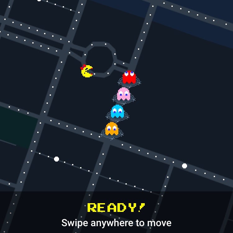 Pac-Man Google Doodle - Gameplay 