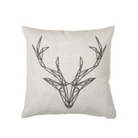 scandinavian designs deer pillow